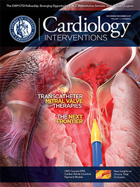 Cardiology Interventions Magazine, Nov-Dec 2017