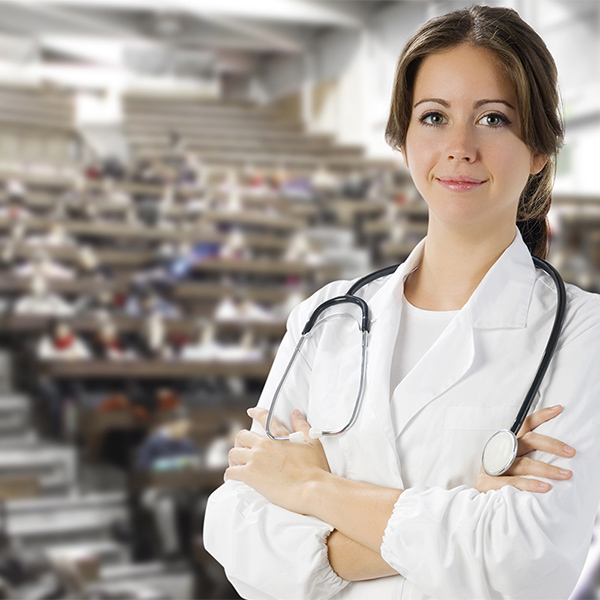 Woman Doctor Academics; Conceptual Image