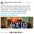 WIC ACC Maryland Chapter Tweet