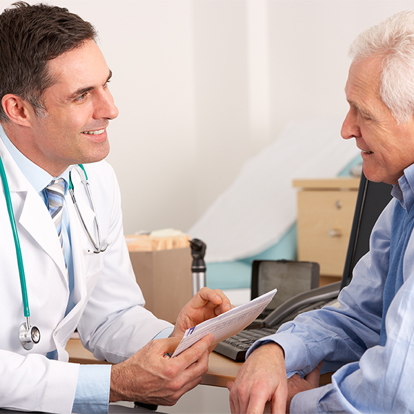 Doctor with Elderly Patient; Conceptual Image