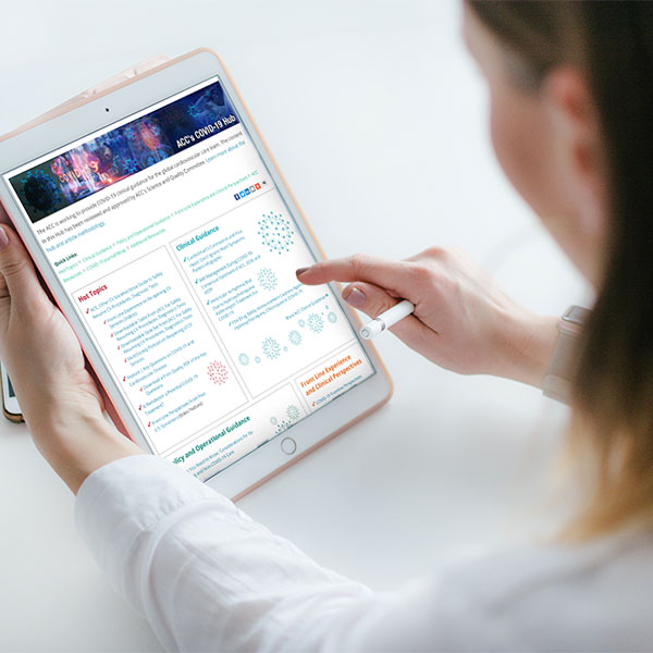 COVID-19 Hub; Conceptual Image