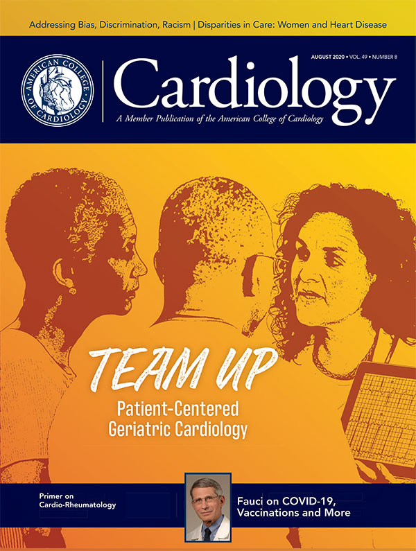 Cardiology Magazine, YOUR Member Magazine, August 2020
