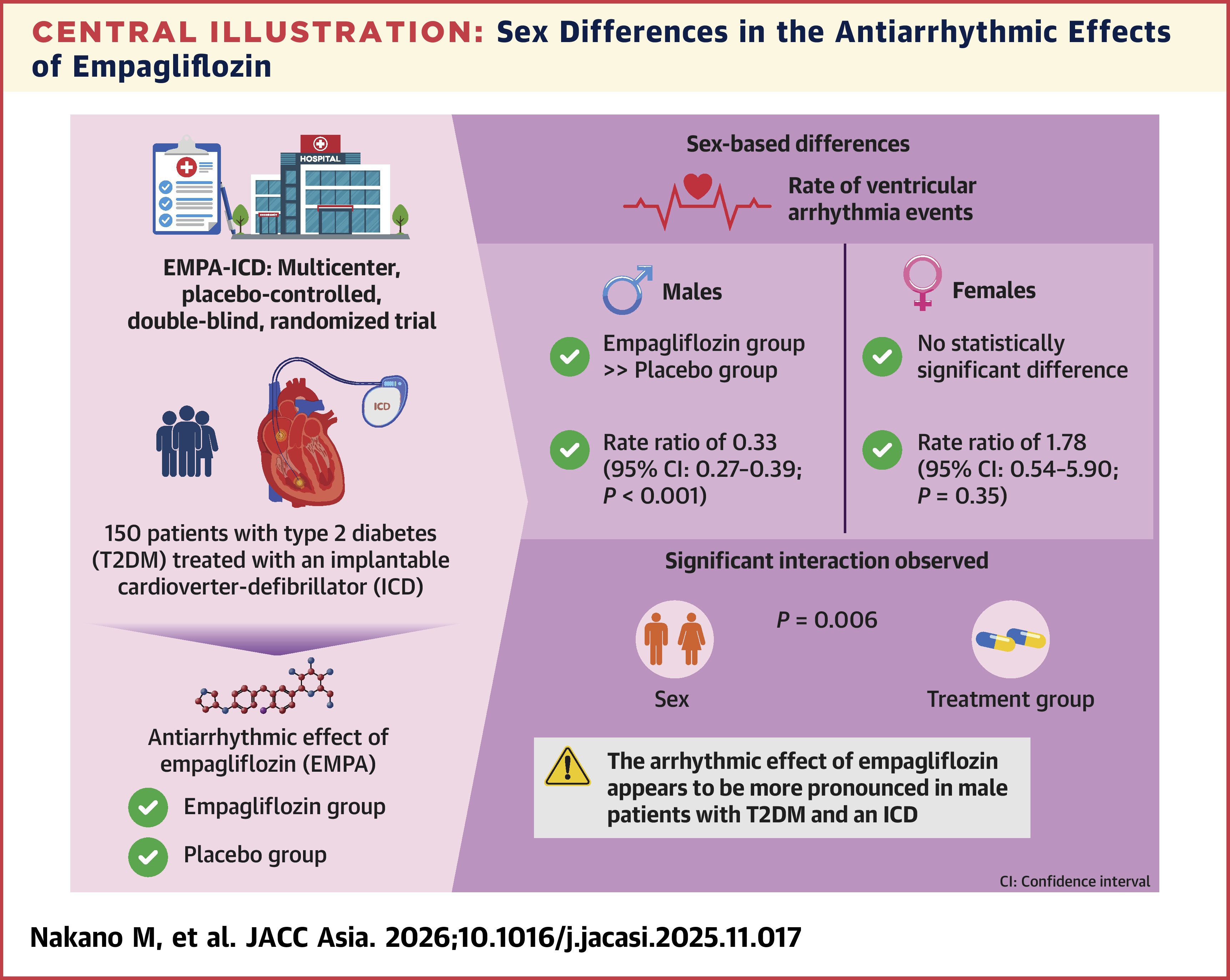 JACC Central Illustration: Sex Differences in the Antiarrhythmic Effect of Empagliflozin
