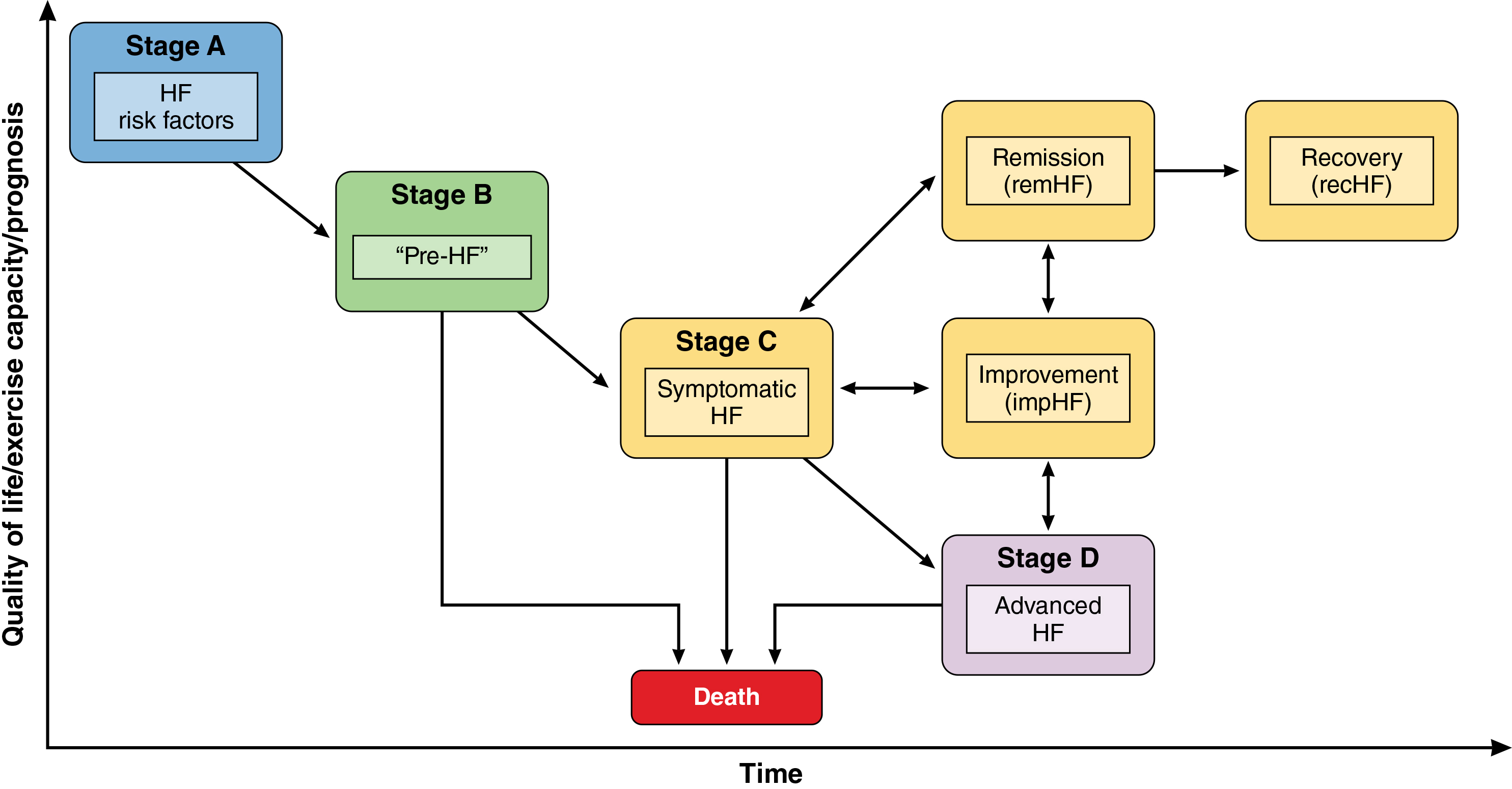 JACC Central Illustration From Expert Consensus Document on the Second Universal Definition of Heart Failure