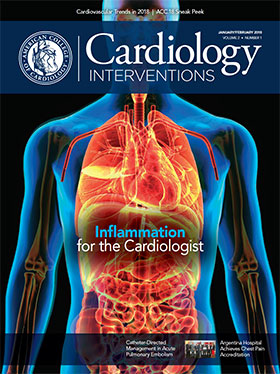 Cardiology Interventions Magazine, Jan/Feb 2018