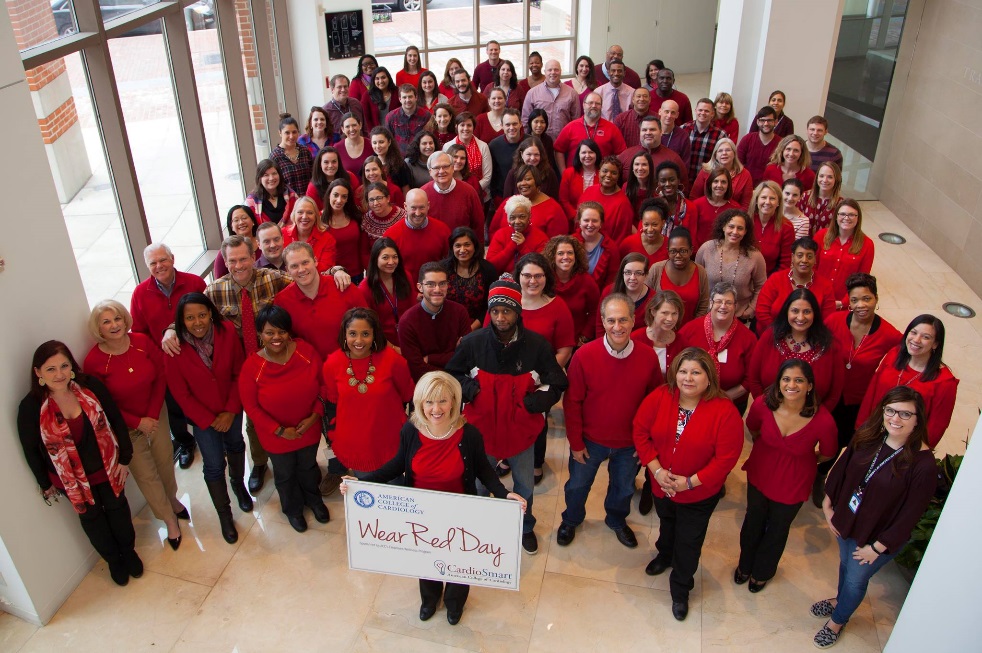 ACC Members and Staff Support National Wear Red Day
