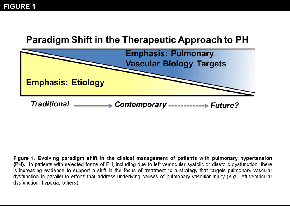 Figure 1: Paradigm Shift in Therapeutic Approach to PH