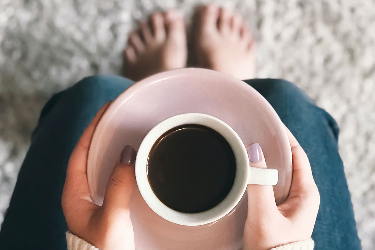 Drinking Coffee, Normalcy; Conceptual Image