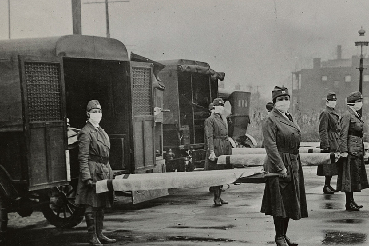 1918 Flu Pandemic; Public Domain
