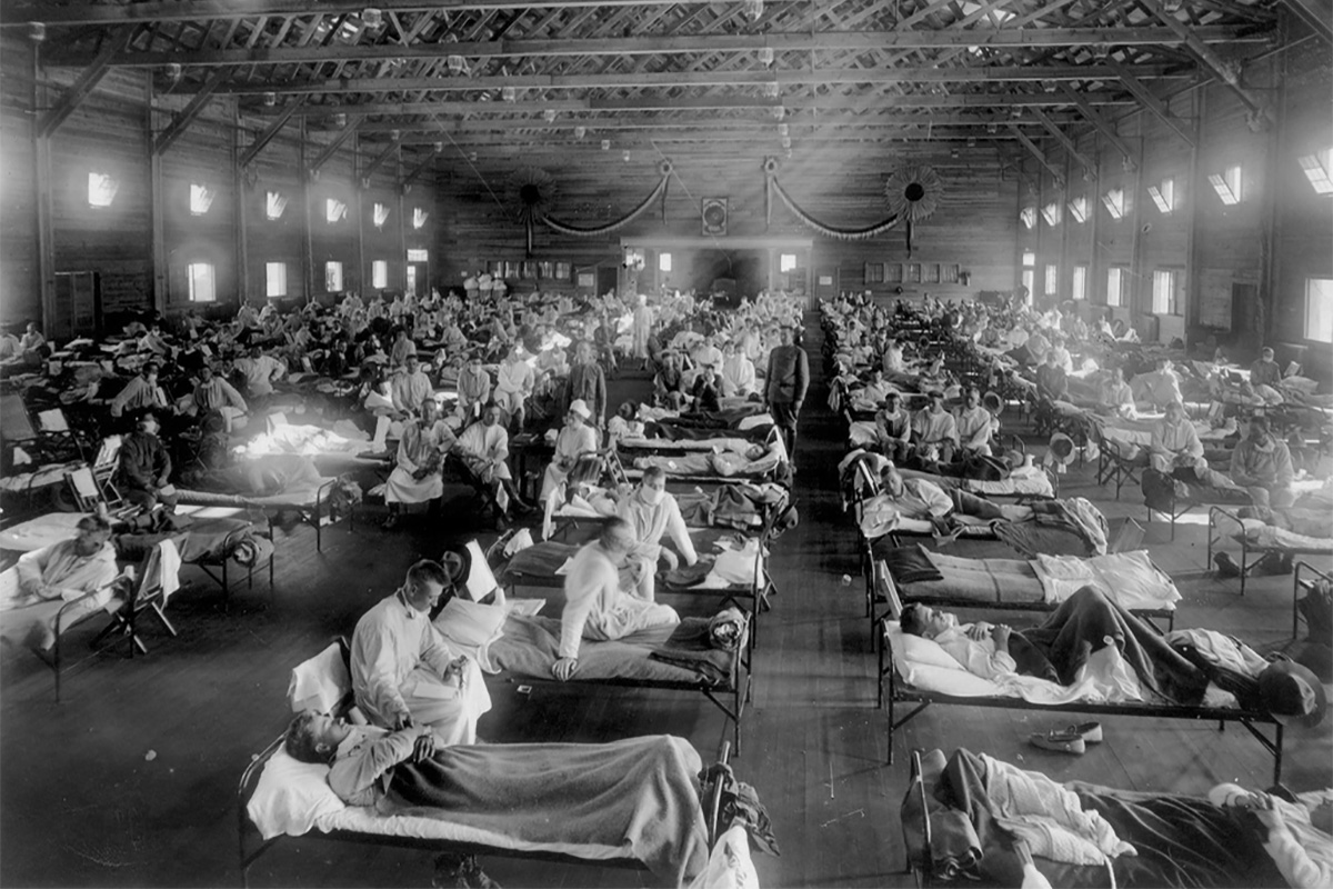 1918 Flu Pandemic; Public Domain