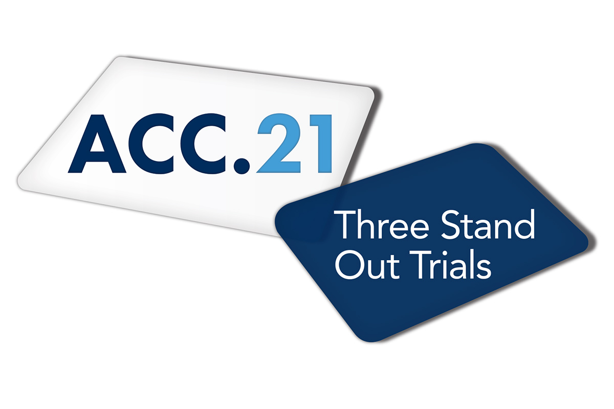 Editor's Corner | ACC.21: Three Stand Out Trials