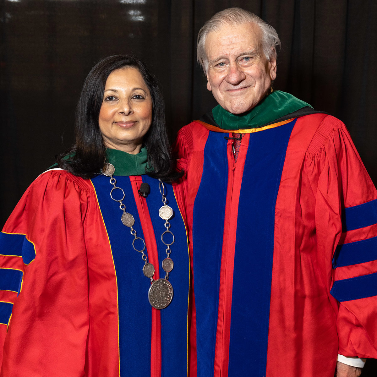 Dipti Itchhaporia, MD, MACC and Valentin Fuster, MD, PhD, MACC at ACC.22