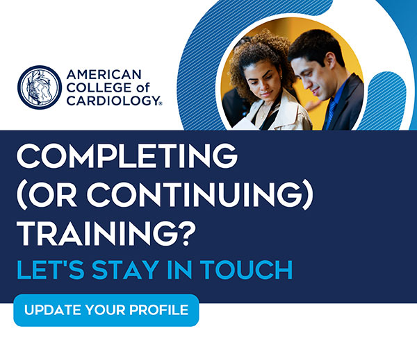 Completing or Continuing Training? Let's Stay in Touch. Update Your Profile