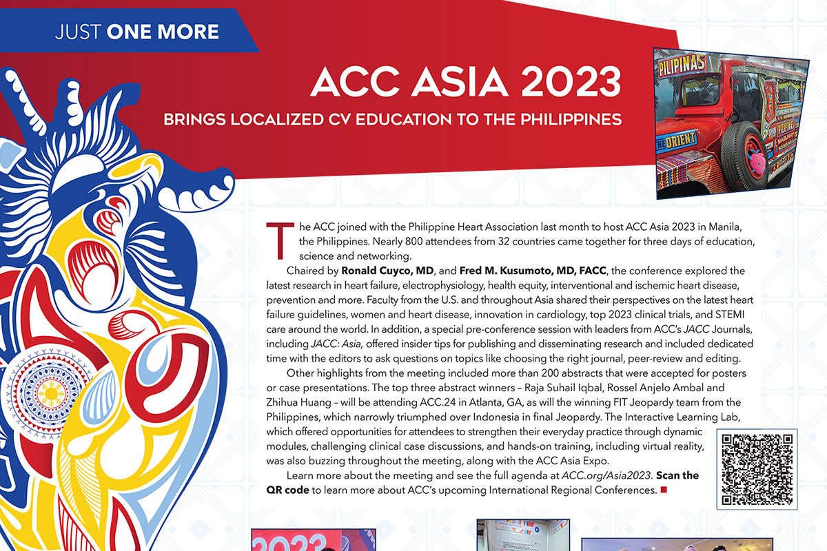 ACC Asia 2023 Brings Localized CV Education to the Philippines