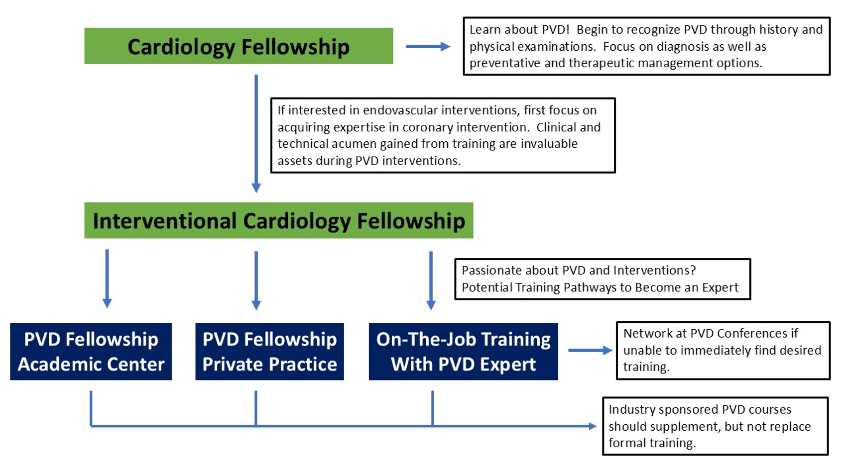 Cardiology Training Pathways to Become a Dedicated Specialist in Peripheral Vascular Disease and Interventions