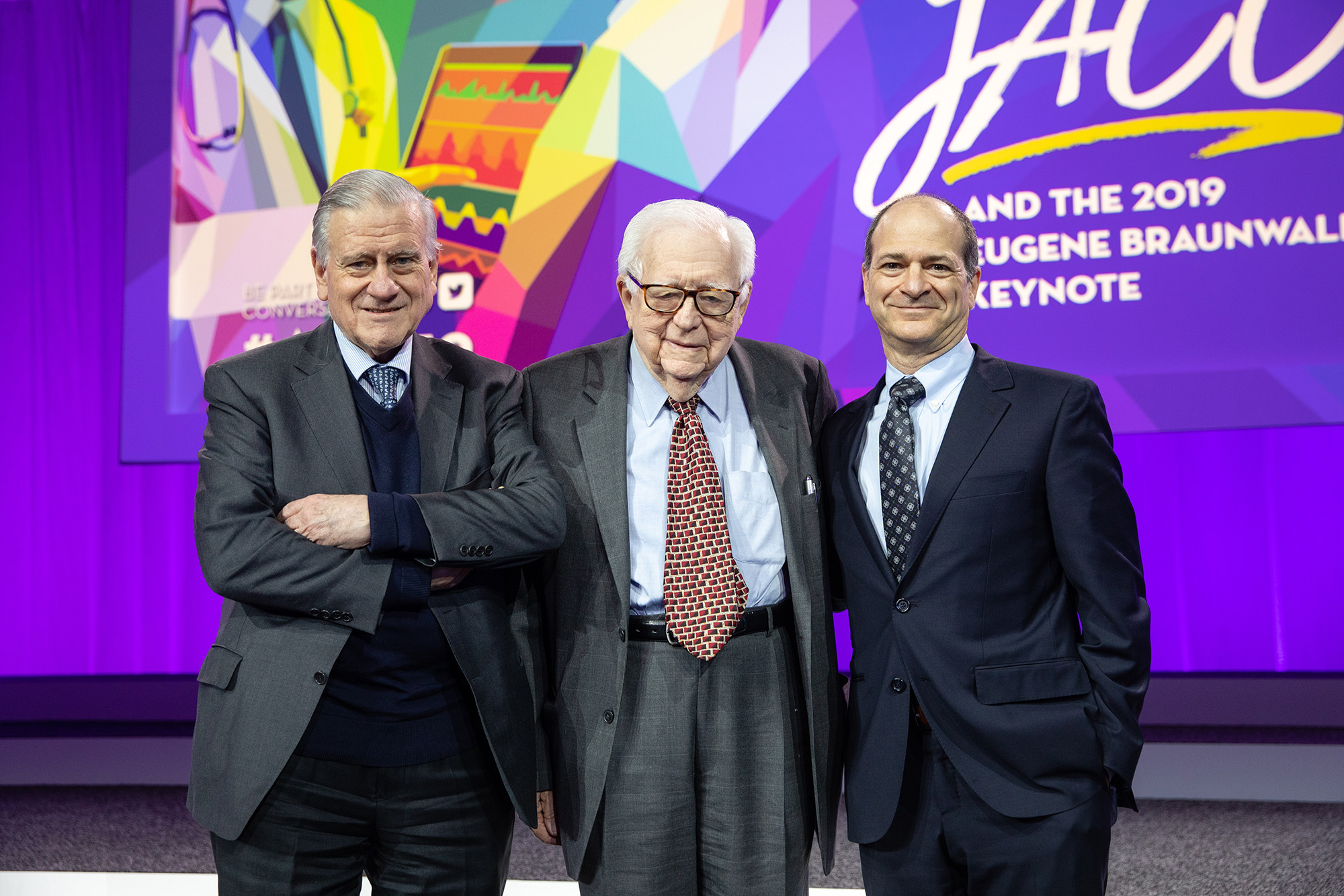 Photo of Eugene Braunwald, MD, MACC and others.