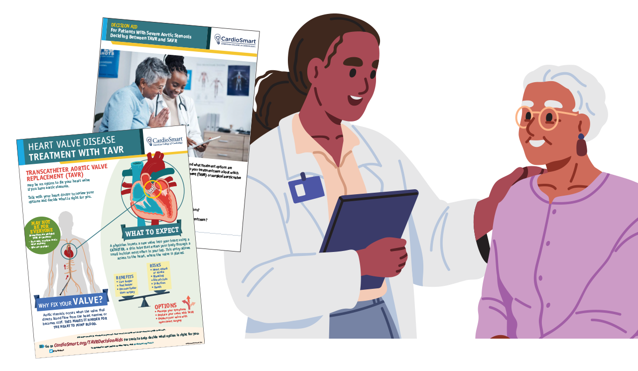 Download CardioSmart shared decision-making tools.