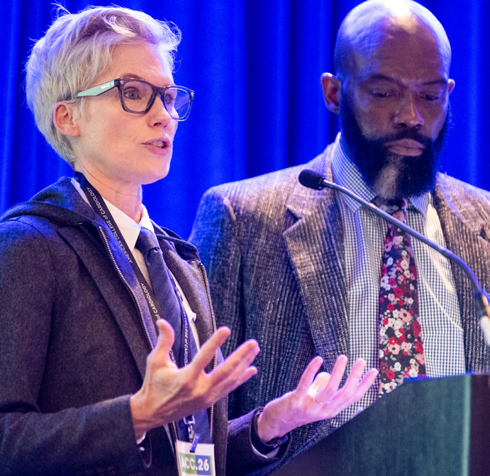 The ACC DEI Town Hall and LGBTQ+ Reception was a time to celebrate community prior to the start of the meeting.