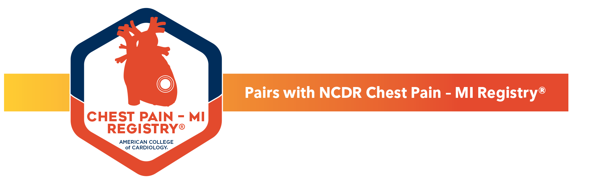 Pairs with Chest Pain – MI Registry.
