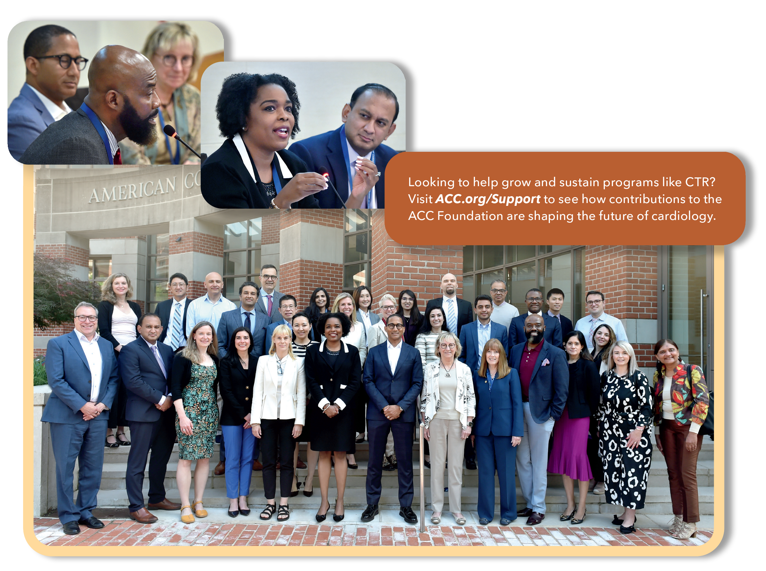 *Looking to help grow and sustain programs like CTR? Visit ACC.org/Support to see how contributions to the ACC Foundation are shaping the future of cardiology.