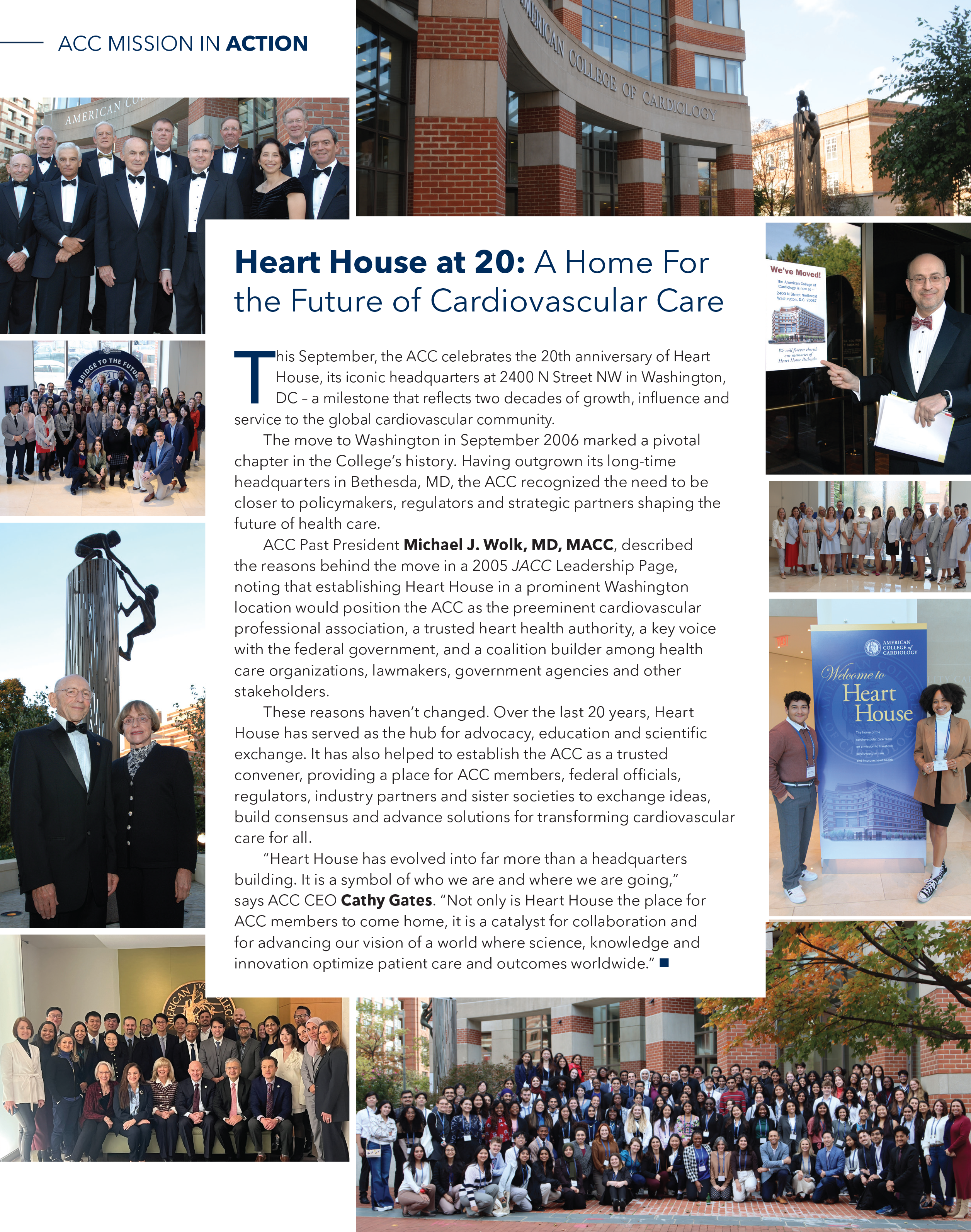 ACC Mission in Action | Heart House at 20: A Home For the Future of Cardiovascular Care