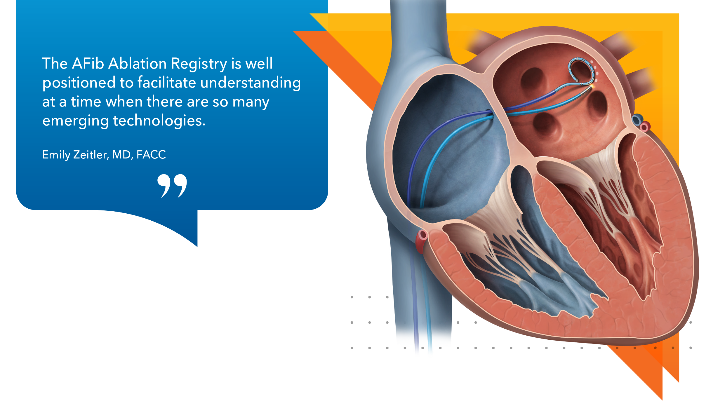 The AFib Ablation Registry is well positioned to facilitate comparative effectiveness at a time when there are so many emerging technologies.
