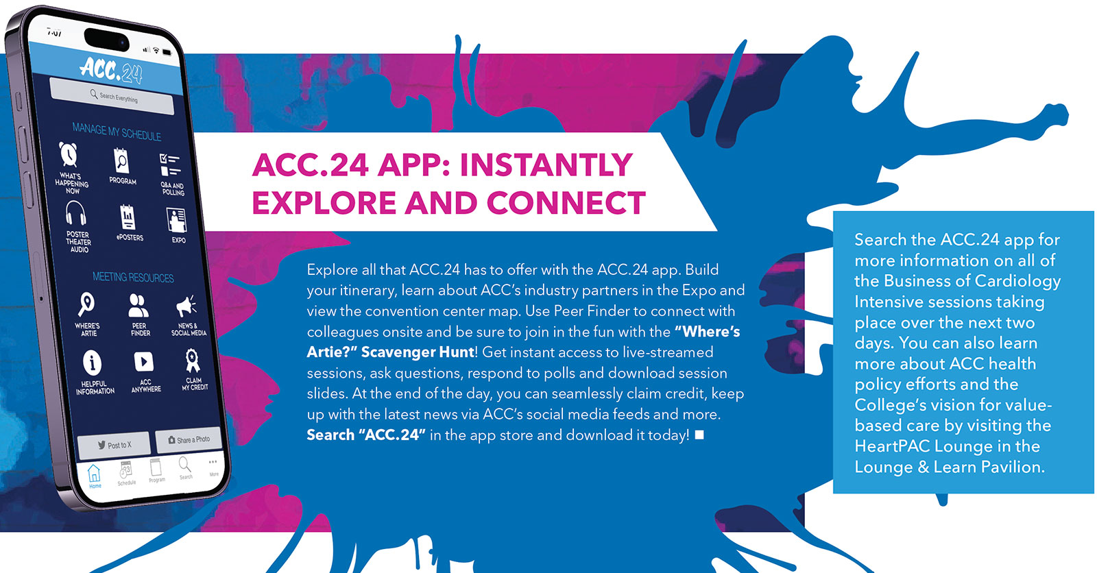 ACC.24 App: Instantly Explore and Connect