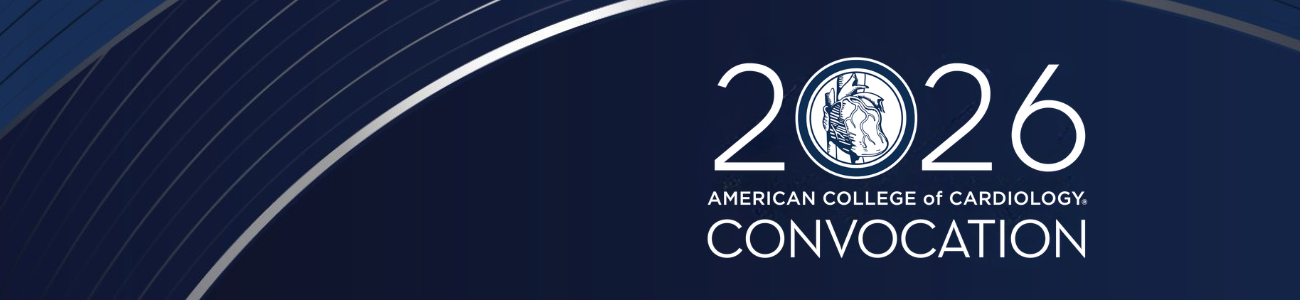 Welcome to the Annual Convocation of the American College of Cardiology