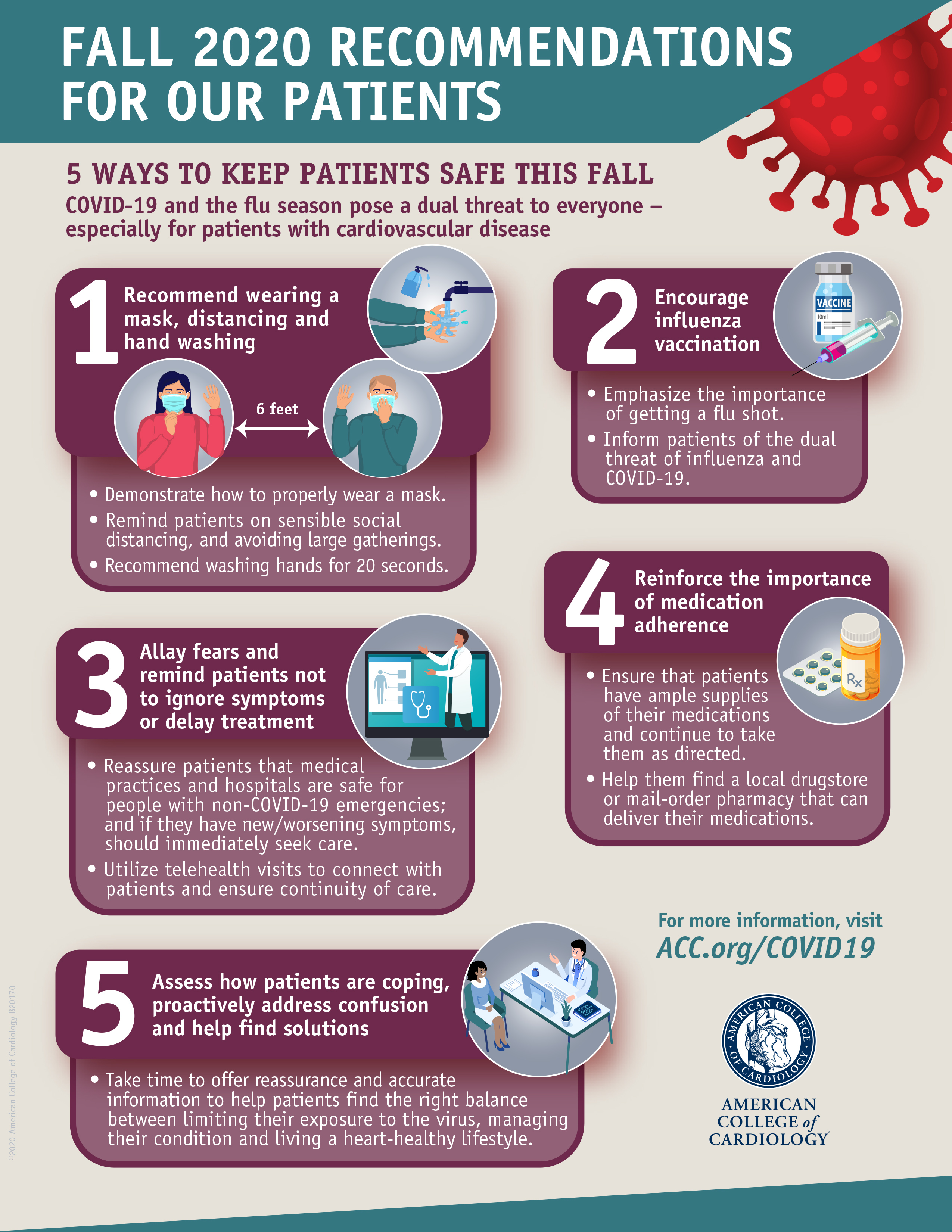 Infographic: Fall 2020 Recommendations For Our Patients