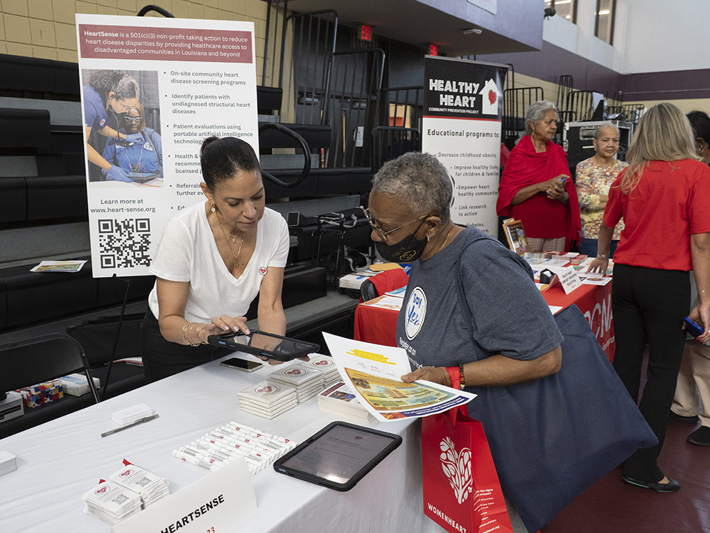 New Orleans Health Fair Photo