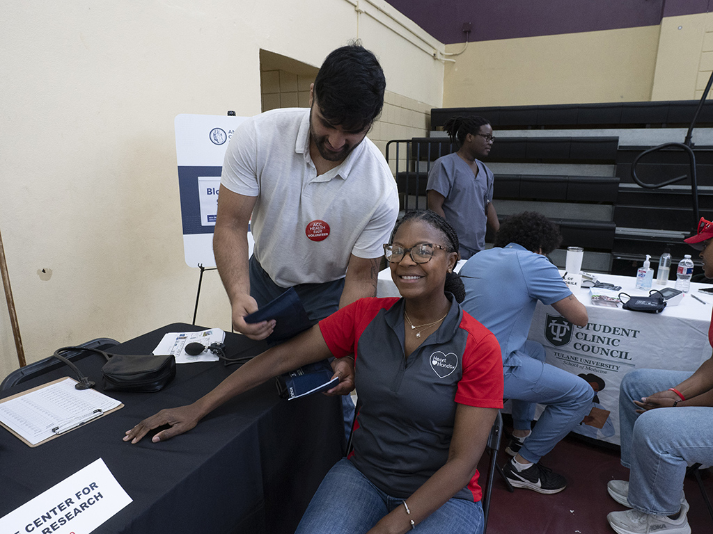 New Orleans Health Fair Photo