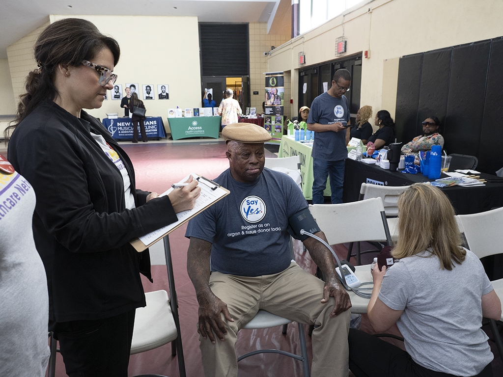 New Orleans Health Fair Photo